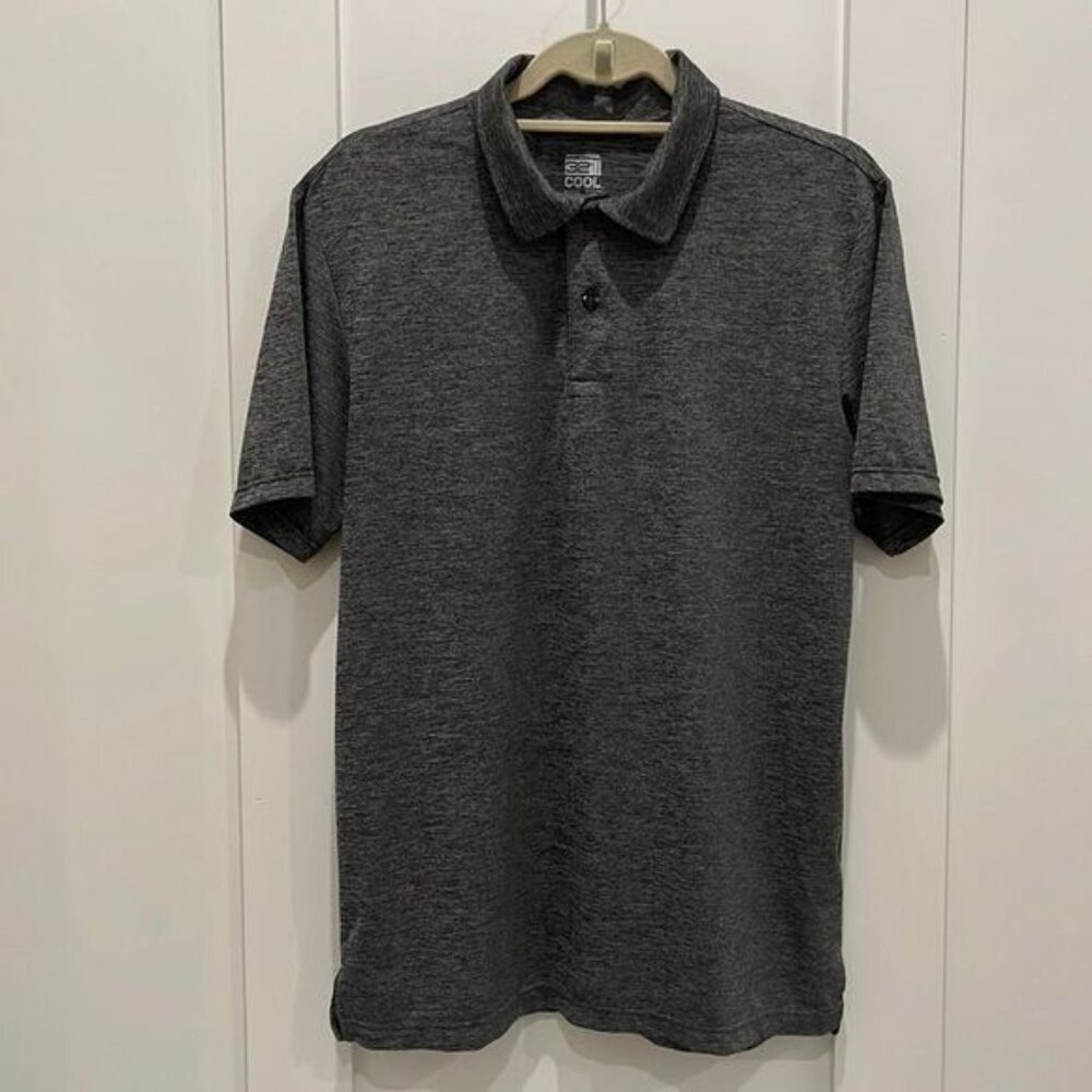 Men’s 32° grey SS Polo-FREE w/Bundle Purchase